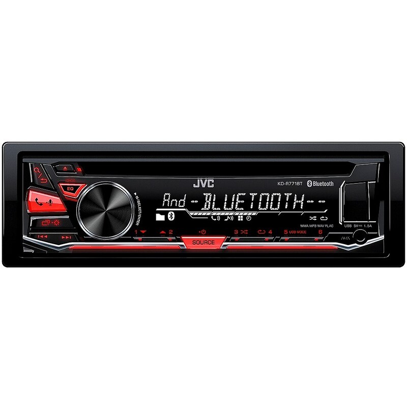 JVC 1-DIN Autoradio mit Bluetooth »KD-R771BT«