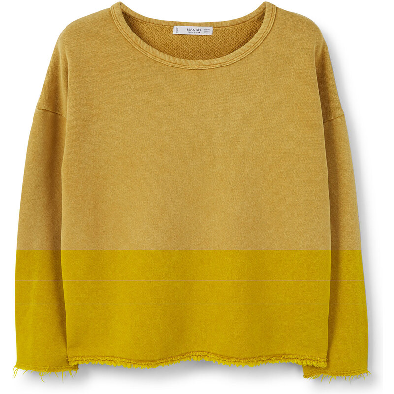 MANGO Baumwoll-Sweatshirt