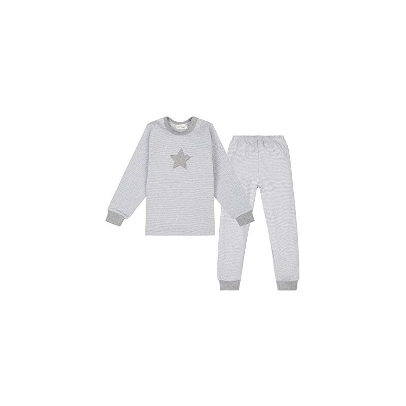Sense Organics Unisex Baby Zweiteiliger Schlafanzug Peter Pan Schlafanzug, Zweiteilig, Gestreift