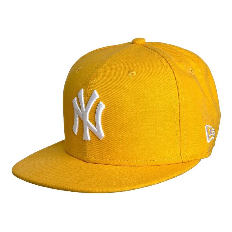 New Era MLB BASIC NEW YORK YANKEES Cap yellow/white
