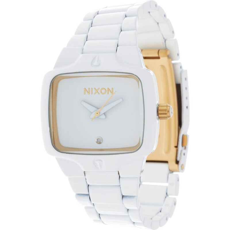 Nixon SMALL PLAYER Uhr all white/gold