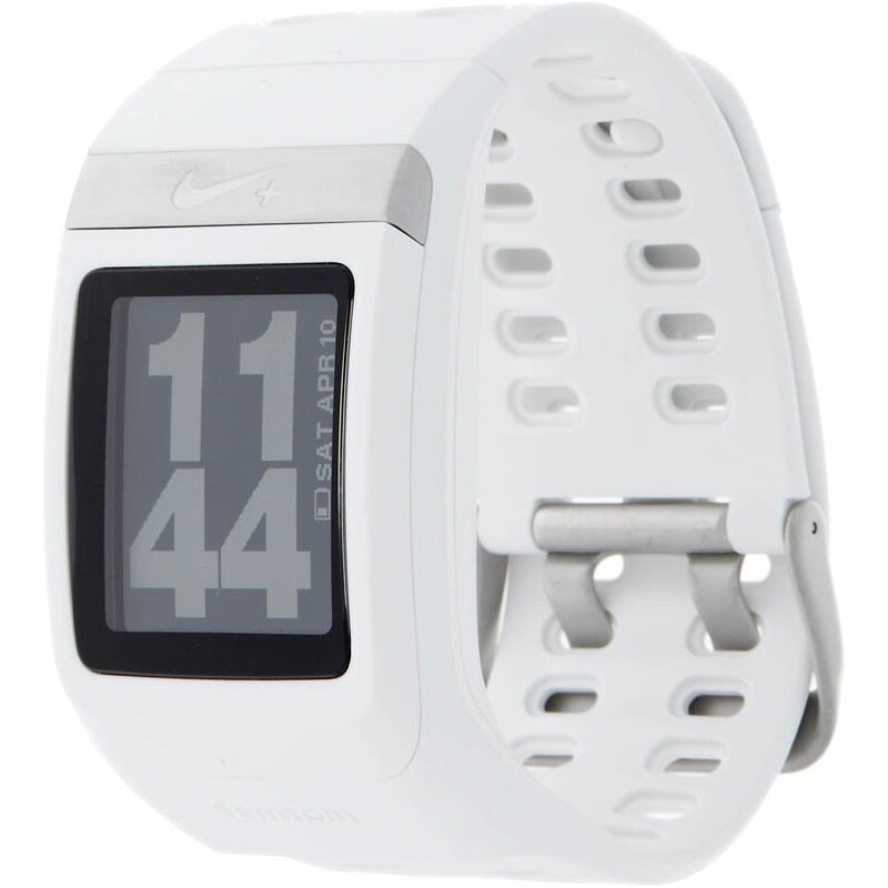 Nike Performance NIKE+ SPORTSWATCH GPS Uhr white/silver