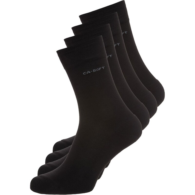 camano 4 PACK SOFT WALK Socken black