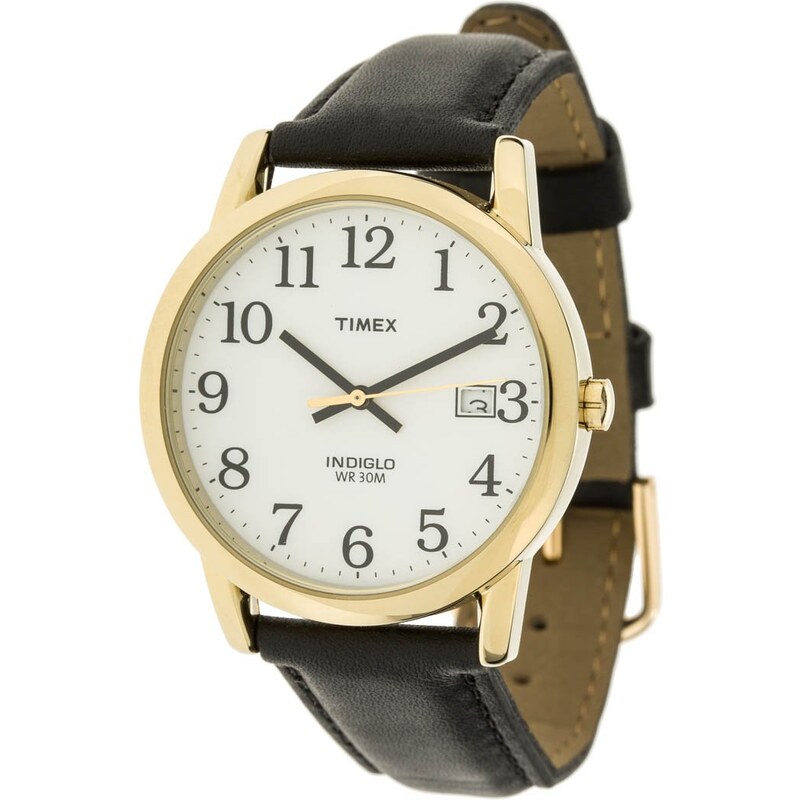 Timex T2H291 Uhr schwarz/goldfarben