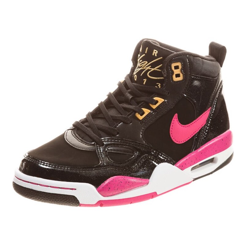 Nike Sportswear FLIGHT 13 Sneaker high black/vivid pink