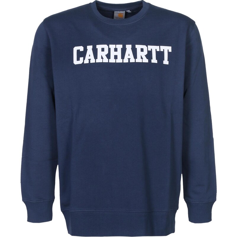 Carhartt Wip College Sweater blue/white