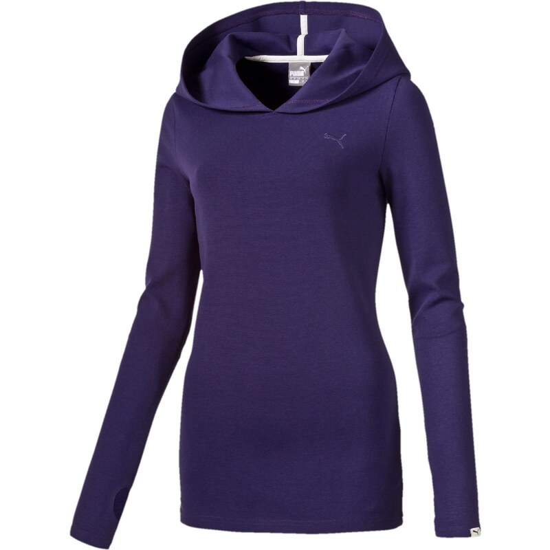 Puma Style best rib ls - Sweatshirt - violett