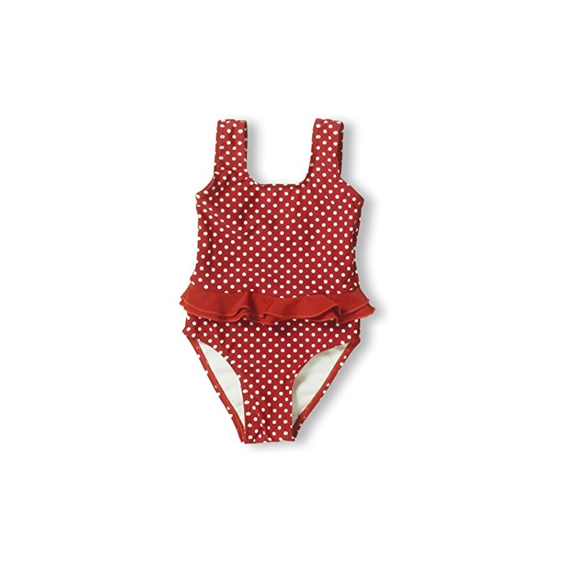 Playshoes Baby - Mädchen Schwimmbekleidung 461039 Badeanzug Punkte von Playshoes mit UV-Schutz nach Standard 801 und Oeko-Tex Standard 100