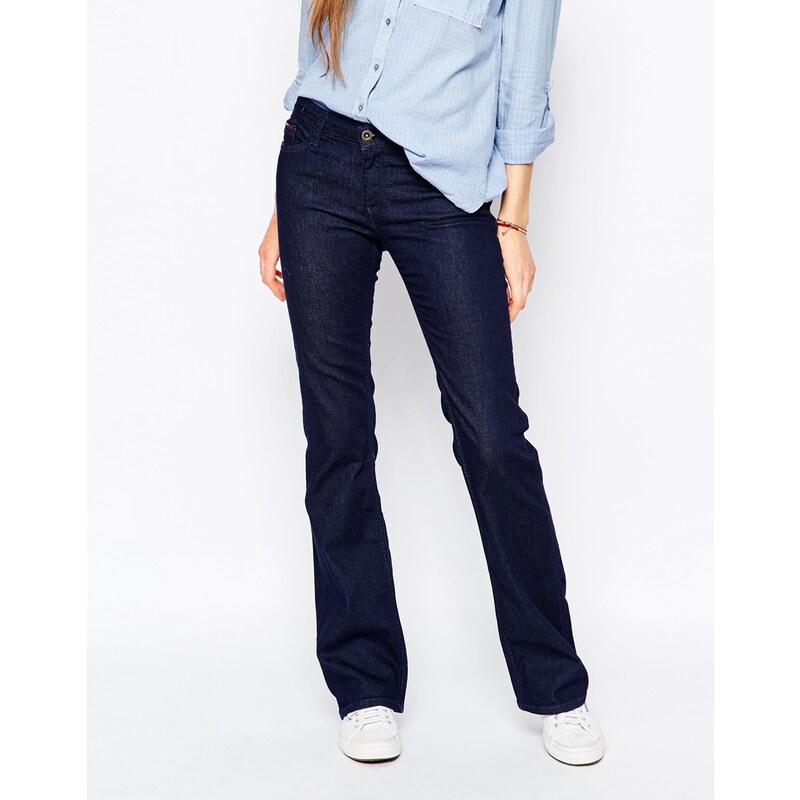 Hilfiger Denim - Sandy - Mittelhohe Bootcut-Jeans - Blau