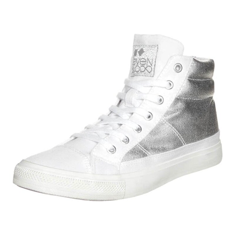 Even&Odd Sneaker high silver / white