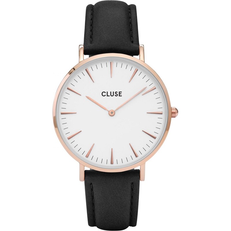 Cluse La Bohème Rose Gold White Armbanduhr CL18008