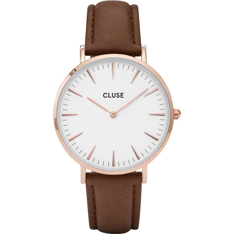 Cluse La Bohème Rose Gold White Armbanduhr CL18010