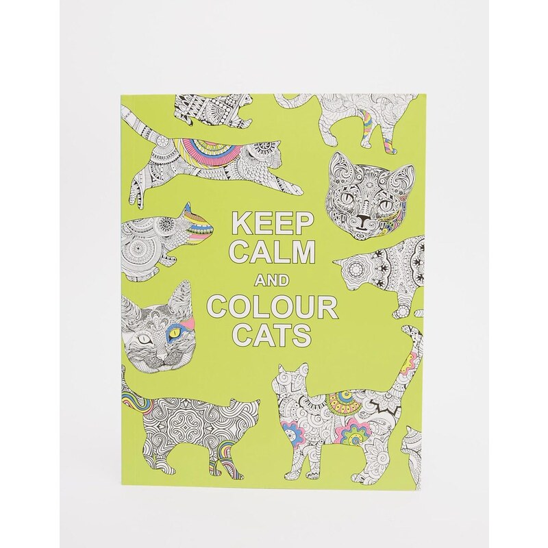 Books Keep Calm & Colour Cats - Malbuch - Mehrfarbig
