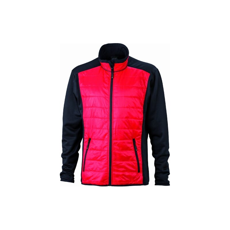 James & Nicholson Damen Jacke Jacke Stretchfleece Ladies' Hybrid Jacket