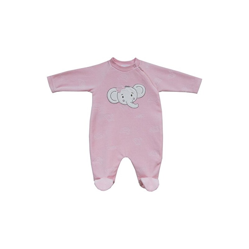 Schnizler Baby - Mädchen Schlafstrampler Schlafanzug Nicki Elefant