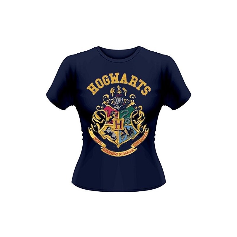 Plastichead Damen T-Shirt Harry Potter Crest Gts
