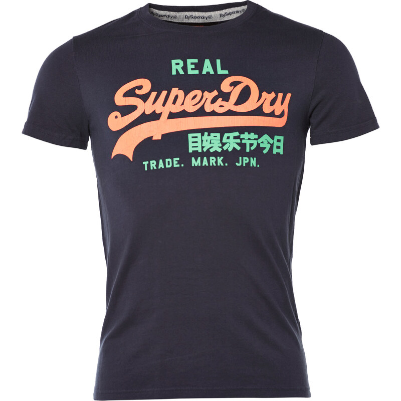 SUPERDRY Vintage Logo T-Shirt Dunkelblau