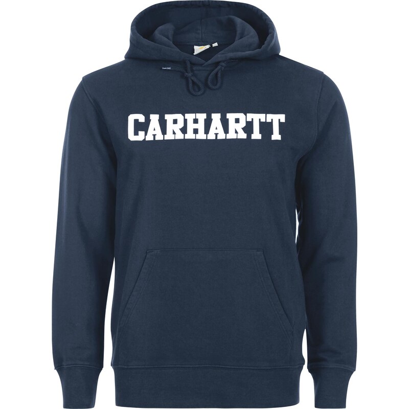 Carhartt Wip Hooded College Hoodie navy/white
