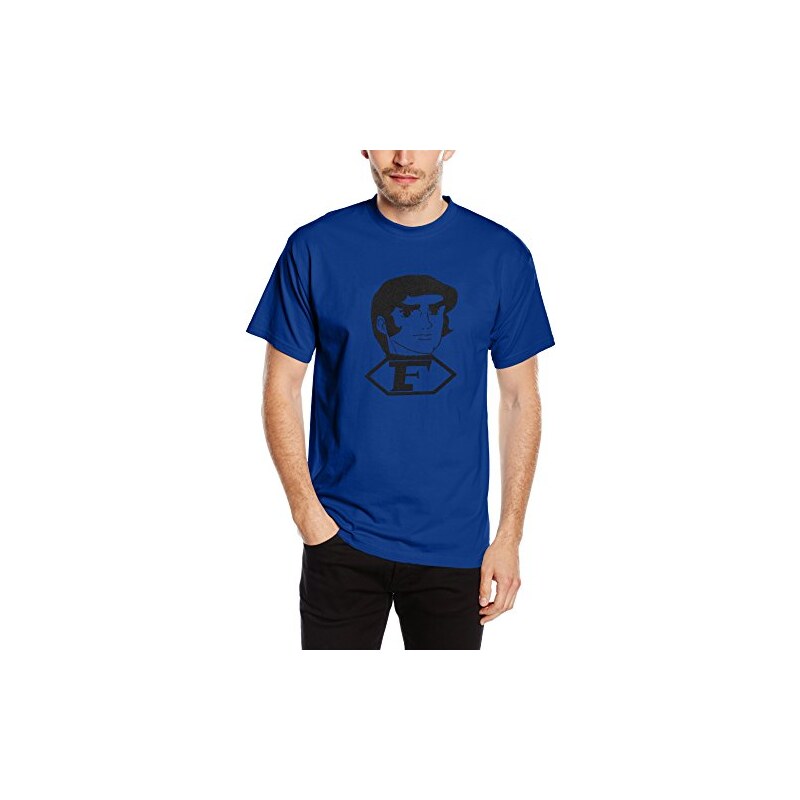 Touchlines Unisex/Herren T-Shirt Captain Future Bild, royal, L, B1617