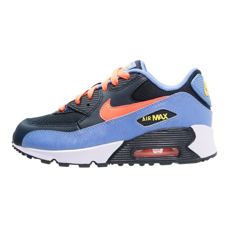 Nike Sportswear AIR MAX 90 Sneaker low obsidian/bright mango/chalk blue/canary