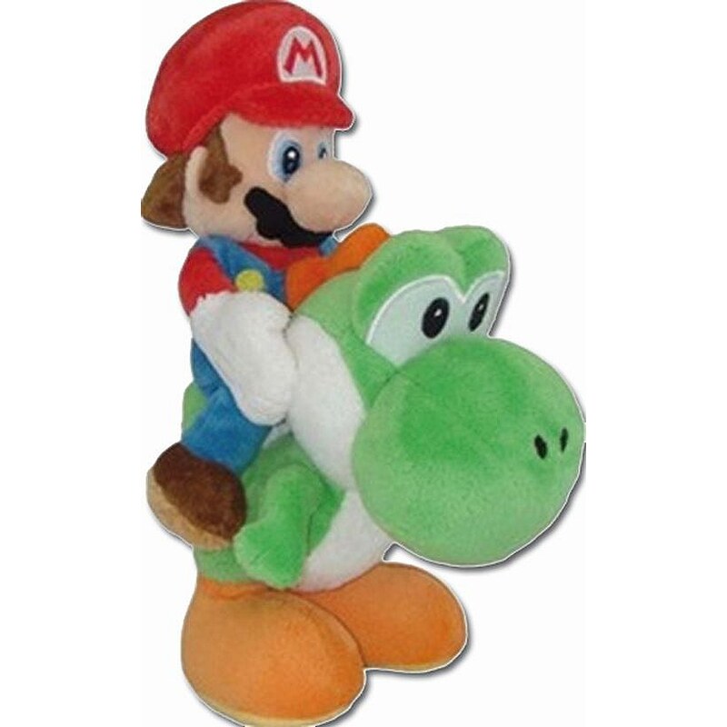 Together+ Fanartikel »Nintendo Plüschfigur Mario auf Yoshi reitend(22cm)«