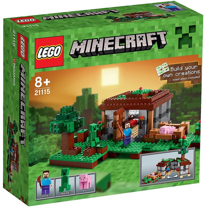 LEGO® Steve's Haus (21115), »LEGO® Minecraft?«