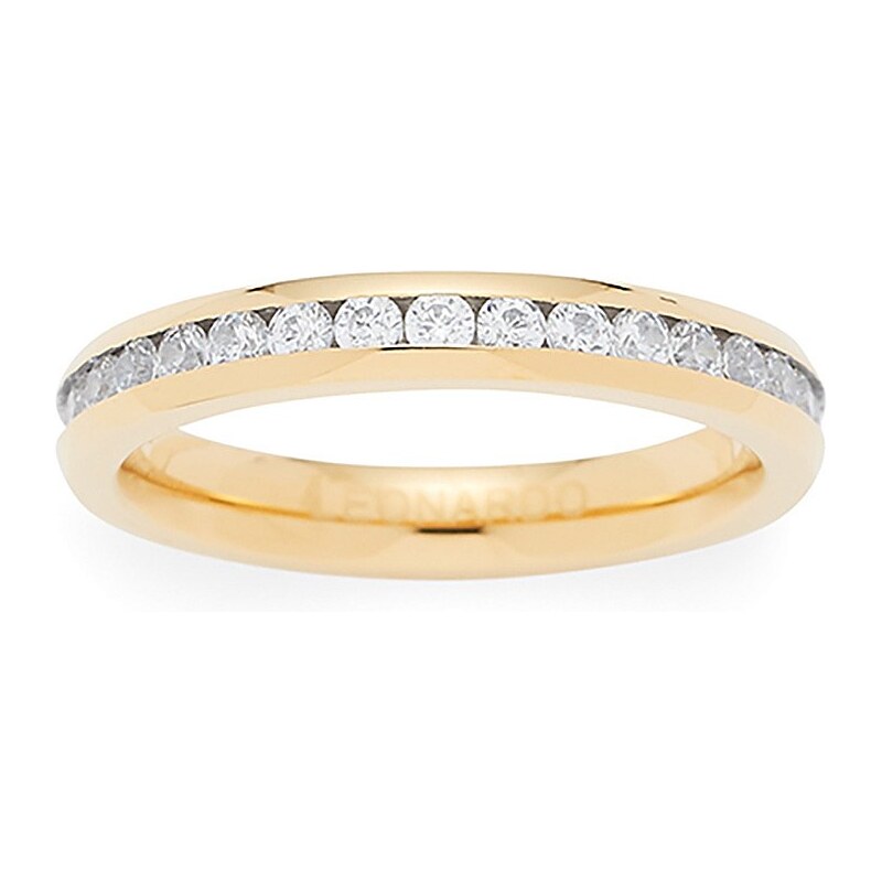 Jewels by Leonardo Damenring: Ring mit Glassteinen, »basico, 015710, 015711, 015712«
