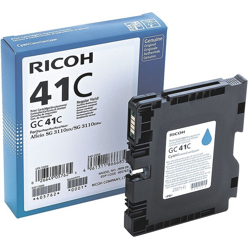 Ricoh Gel-Patrone »405762 HC« GC41C