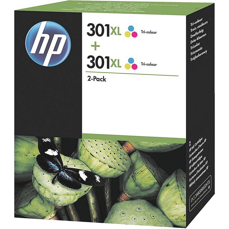 HP 2er-Pack Tintenpatronen »HP D8J46AE« HP 301XL