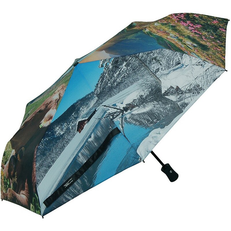 Doppler Regenschirm, »Taschenschirm Almrausch«