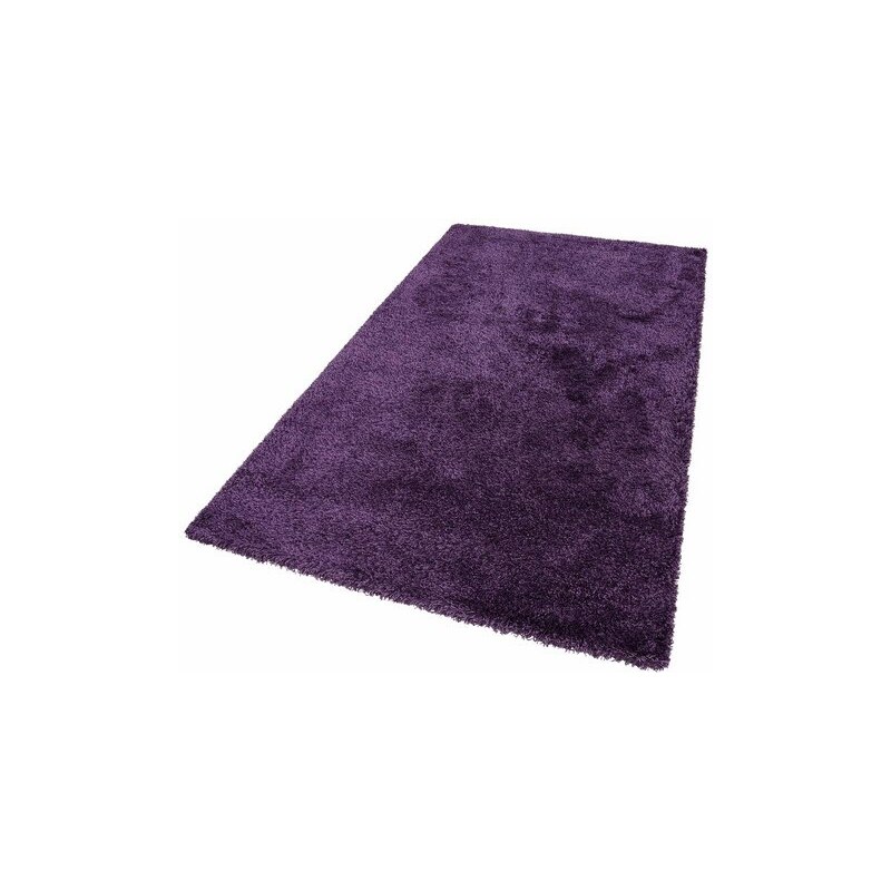 Hochflor-Teppich merinos Denver Höhe 50 mm gewebt MERINOS lila 2 (B/L: 80x150 cm),3 (B/L: 120x170 cm),31 (B/L: 65x130 cm),4 (B/L: 160x230 cm),6 (B/L: 200x290 cm)