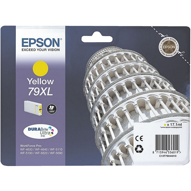 Epson Tintenpatrone XL »T7904«