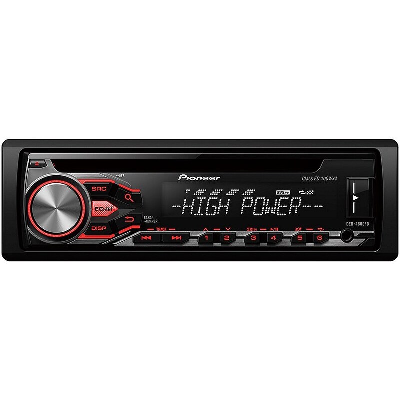 PIONEER_HIFI PIONEER 1-DIN Autoradio mit RDS-Tuner, USB und Aux-in »DEH-4800FD«