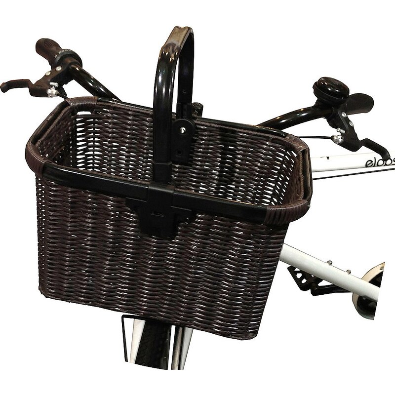 Fahrradkorb »Kunststoff-Weide, inkl. MTS-4 System«