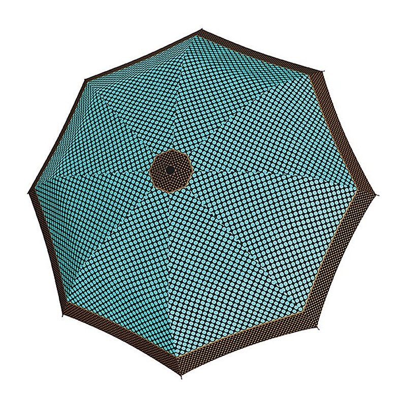 Doppler Regenschirm, Taschenschirm grün »Magic Carbonsteel Sparkling«