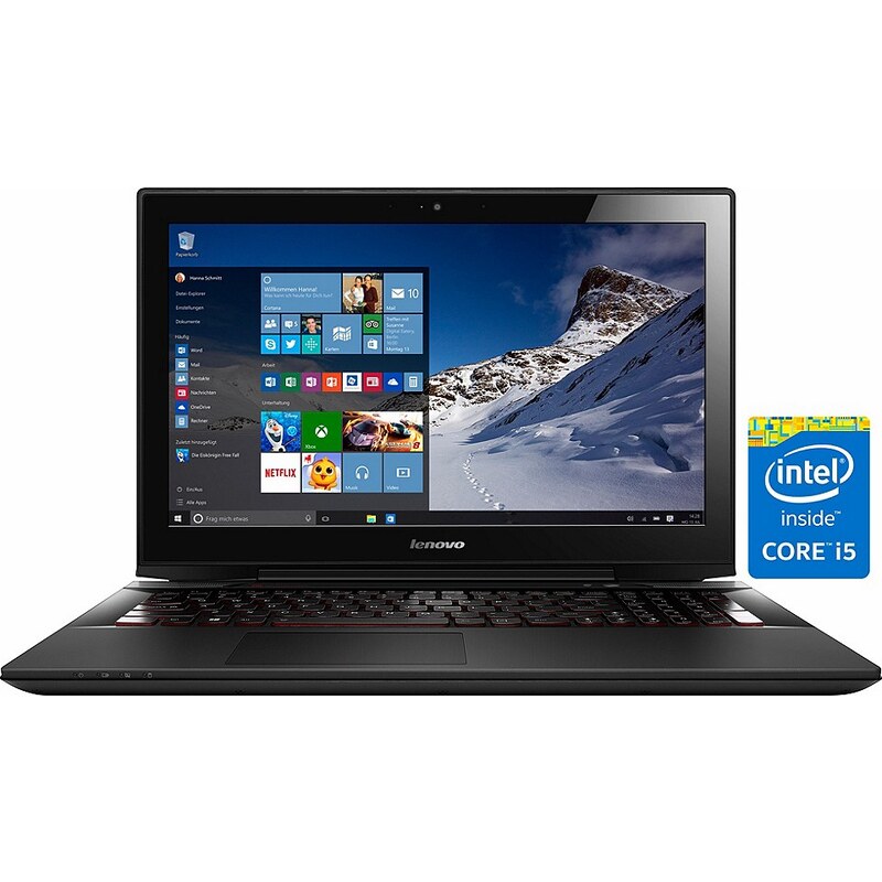 Lenovo Y50-70 Notebook, Intel® Core? i5, 39,6 cm (15,6 Zoll), 256 GB Speicher, 12288 MB DDR3-RAM