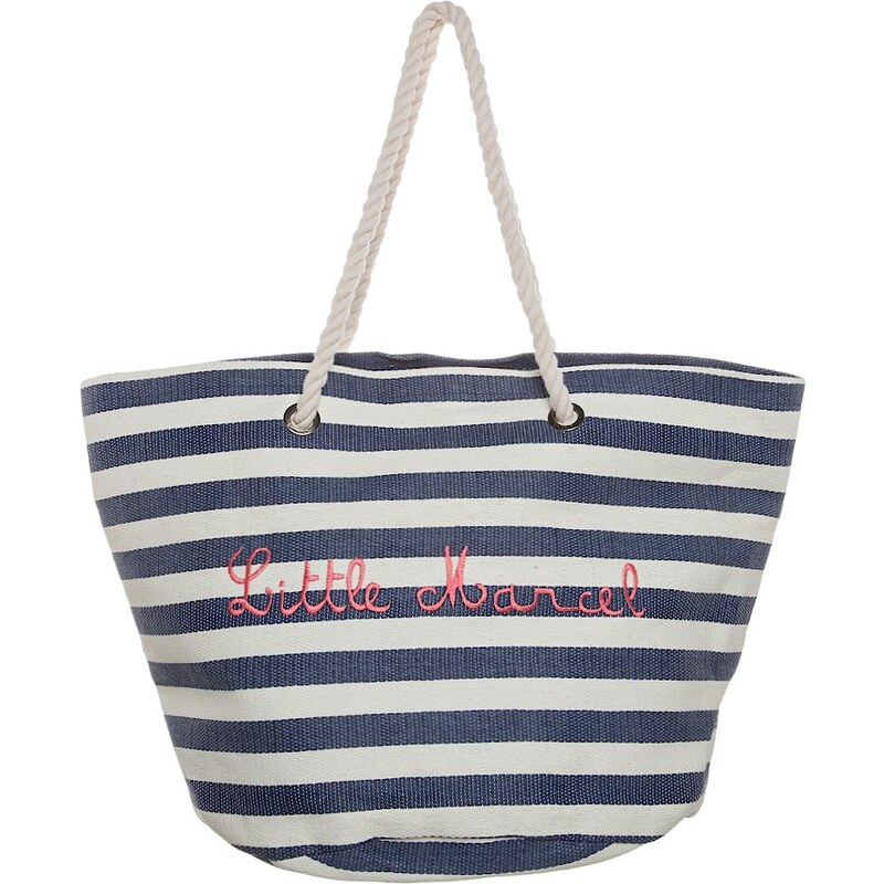 Little Marcel Shopping Bag ecru/marine