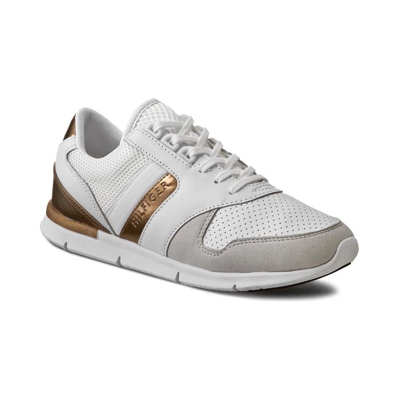 Sneakers TOMMY HILFIGER - Skye 1Z1 FW56820811 Snow White/Gold 118