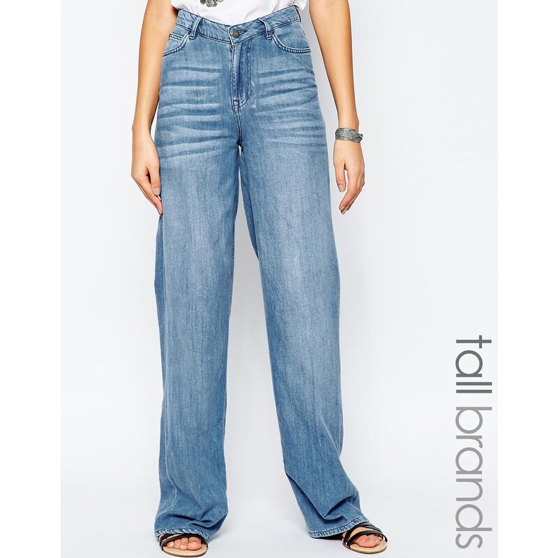 Noisy May Tall Noisy May - Lange Jeans mit weitem Bein - Blau