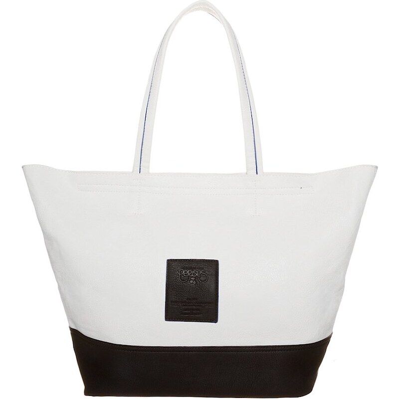 Le Temps Des Cerises CLUB Shopping Bag blanc/noir