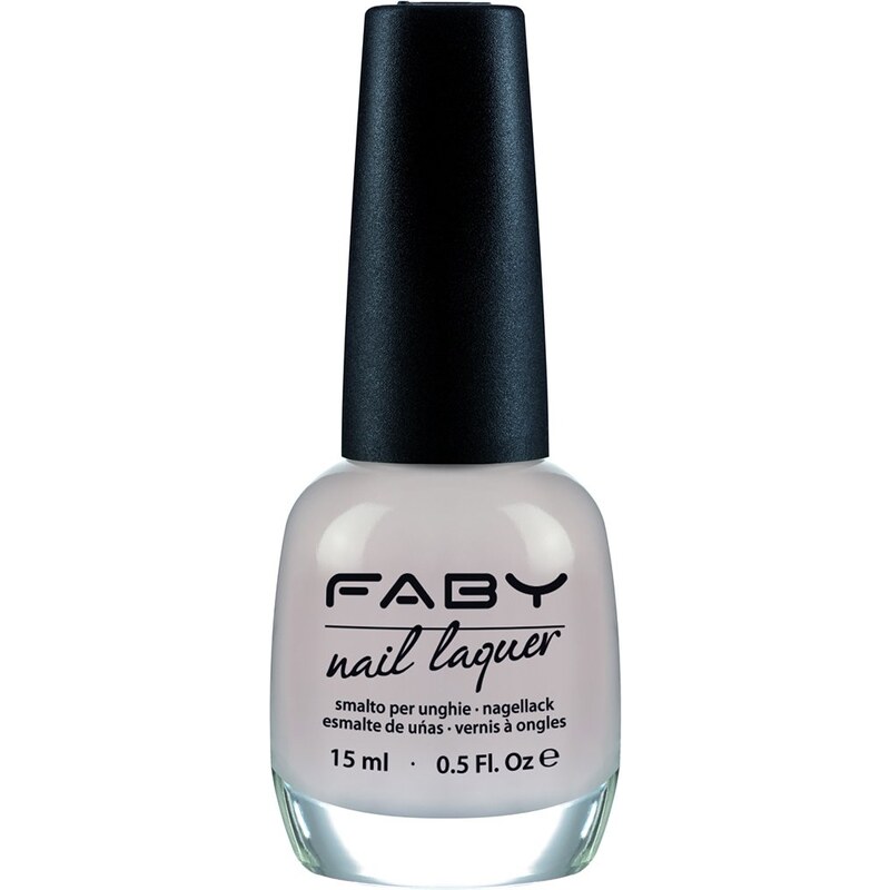 Faby WHY DON´T YOU SPEAK?! Nagellack offwhite