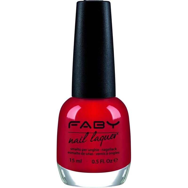 Faby WEAR YOUR COLOR Nagellack rot