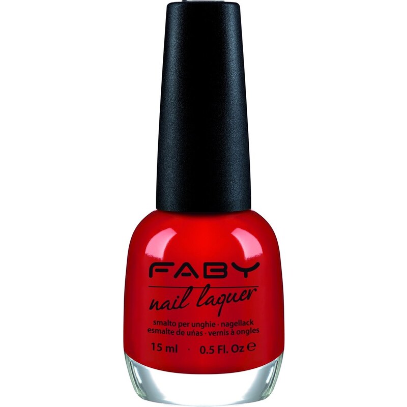 Faby I´M NOT LULLABY! Nagellack rot