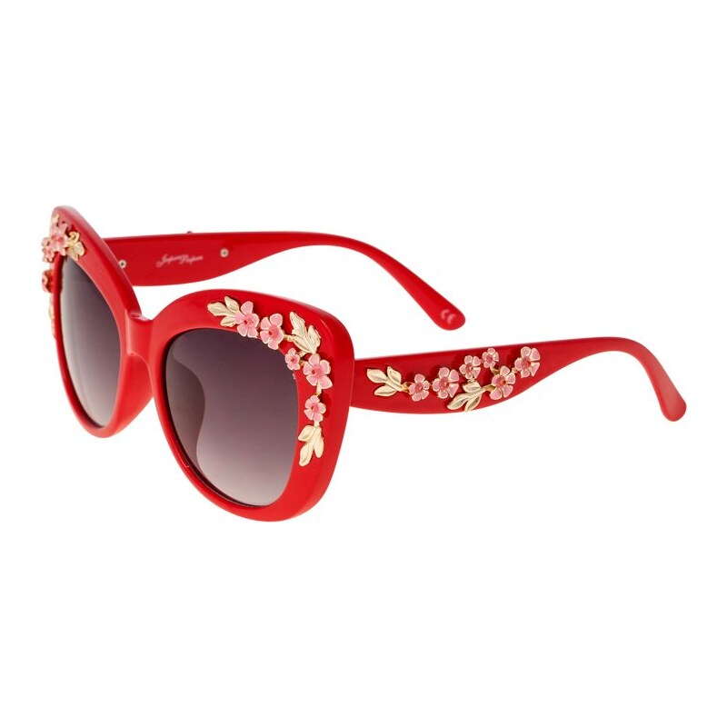 Jeepers Peepers Sonnenbrille red print