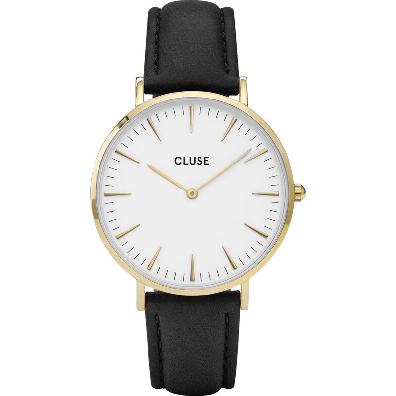 Cluse La Bohème Gold White/Black Armbanduhr CL18406