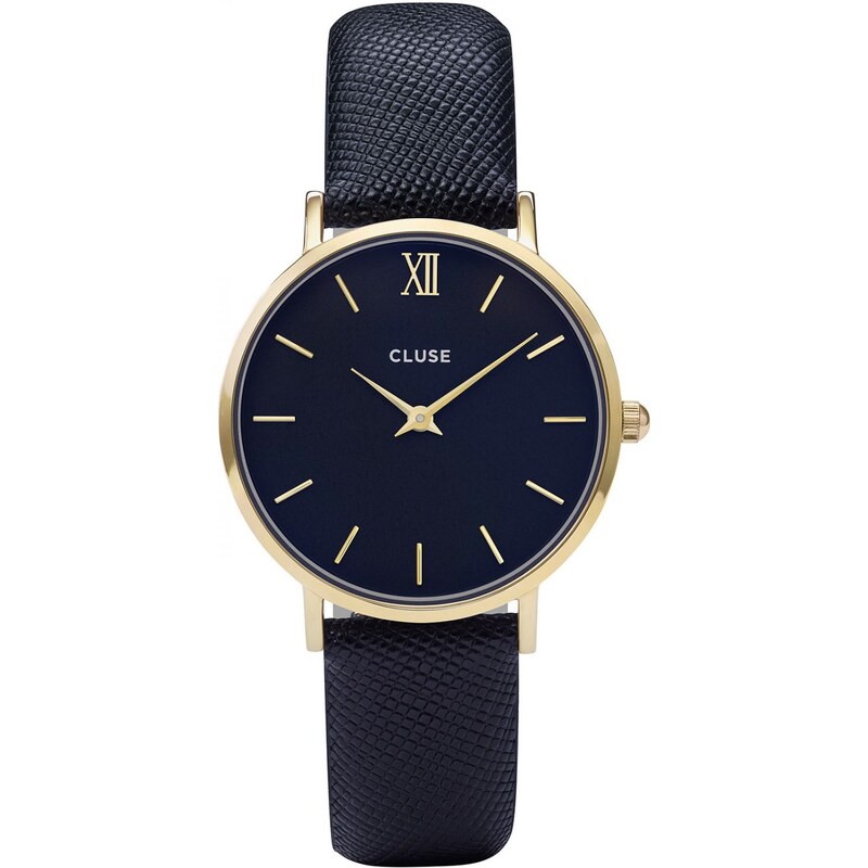 Cluse Minuit Gold/Midnight Blue Damen-Armbanduhr CL30014