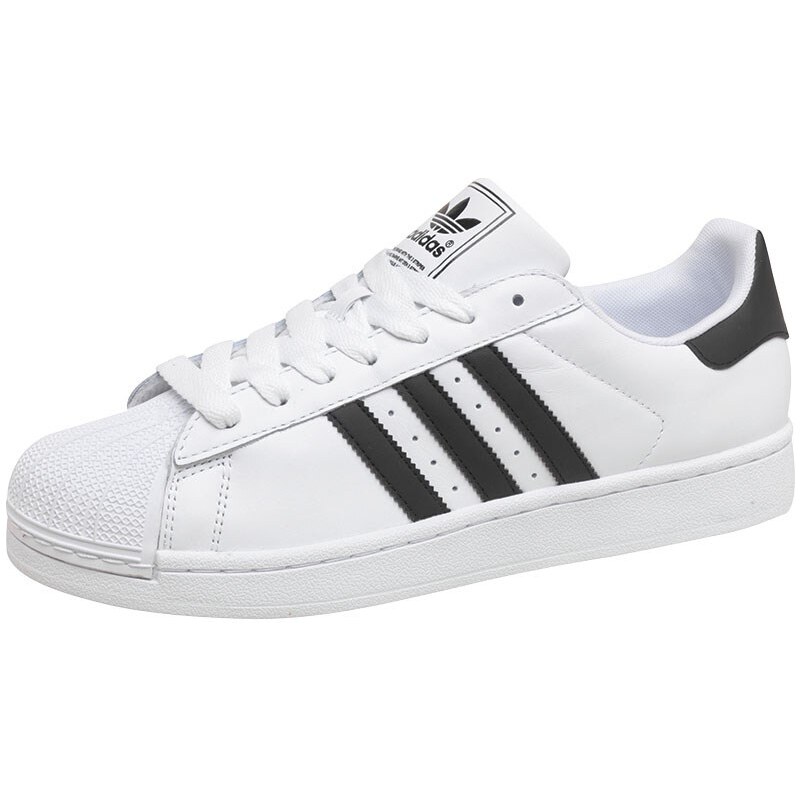 adidas Originals Herren Superstar 2 Sneakers Weiß/Schwarz