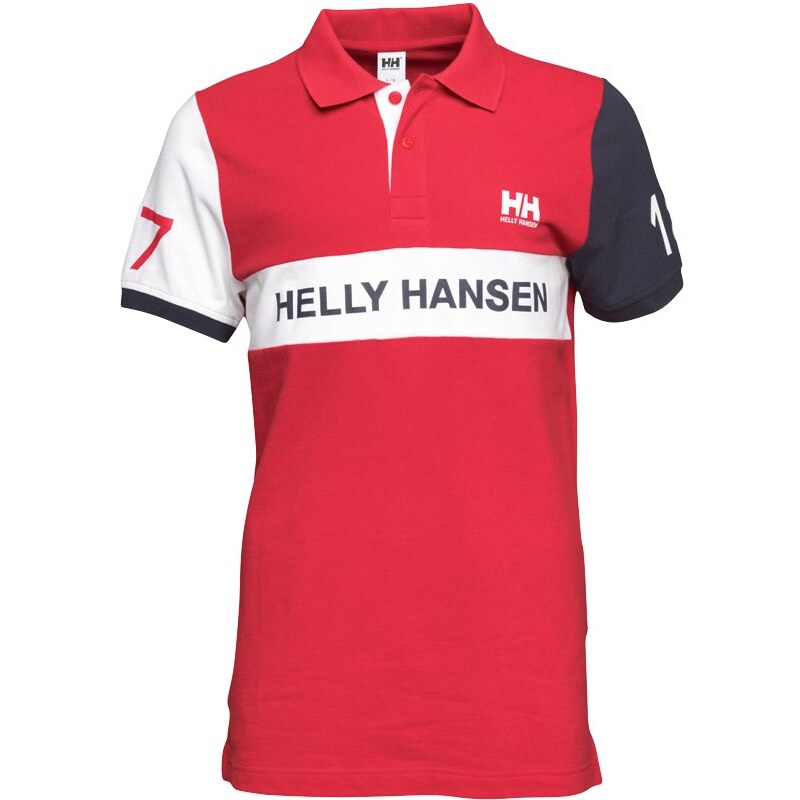 Helly Hansen Herren Heritage Numbe Polohemd Rot