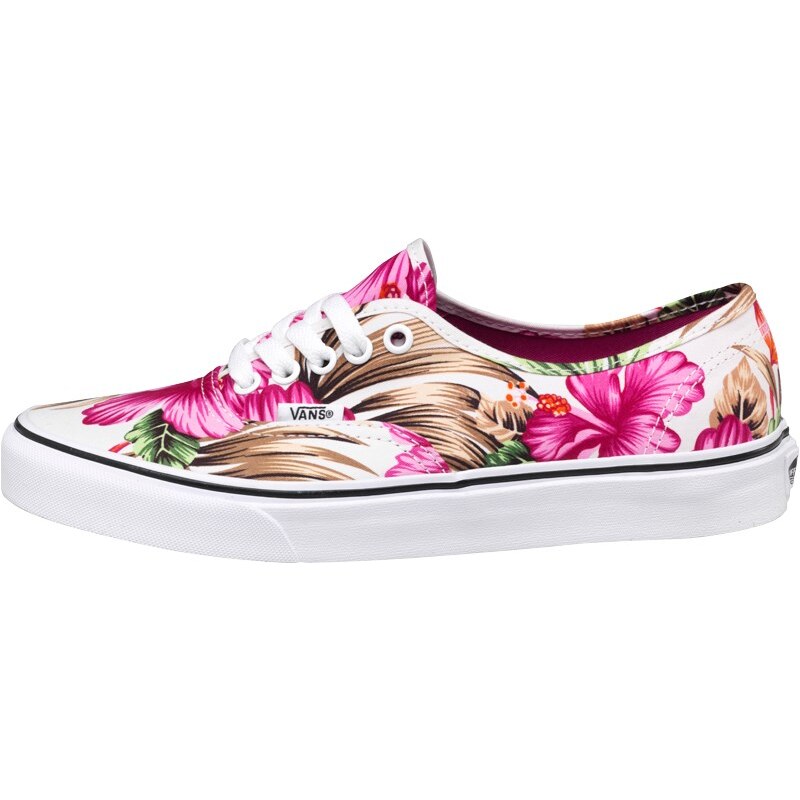 Vans Damen Authentic Hawaiian Floral Sneakers Naturweiß