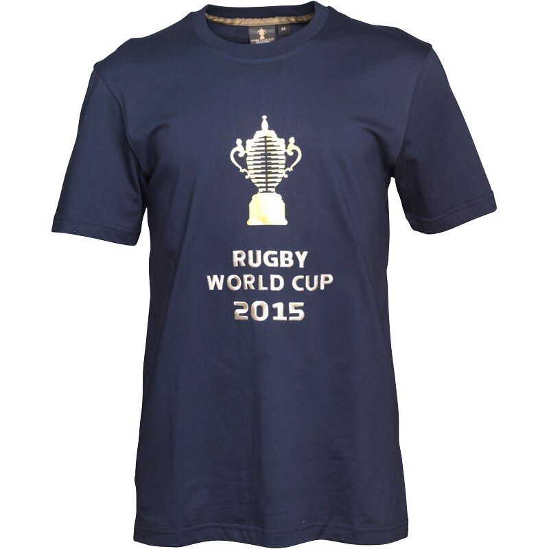 Canterbury Herren Webb Ellis Cup Trophy T-Shirt Blau